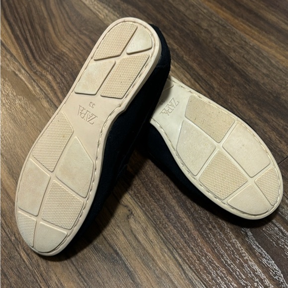 Kids Zara Loafers Navy Blue sz: 33 (8.2 inches) - Picture 4 of 10